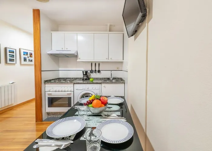 아파트 Centro Santiago Lourdes 산티아고데콤포스텔라